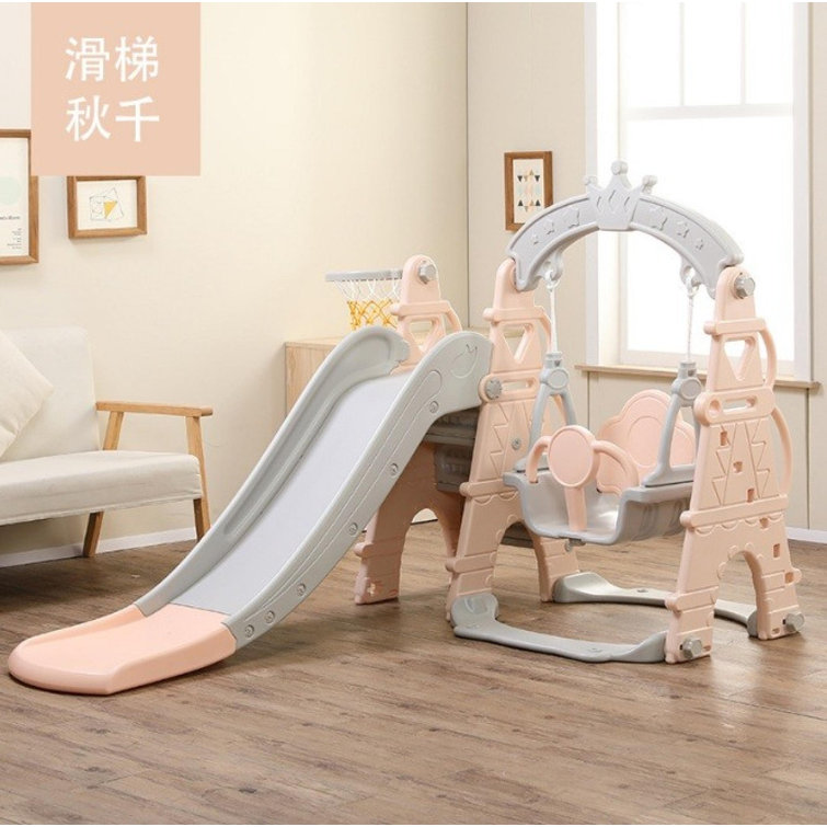 NEWWAY MARKETING INC Plastic Swing Set with 1 Swing(s) , 1 Slide(s